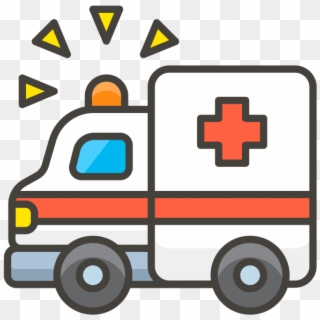 Ambulance Emoji Car - Ambulanza Icona, HD Png Download