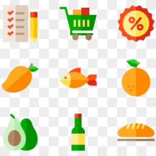 Grocery - Groceries Icon Pack, HD Png Download