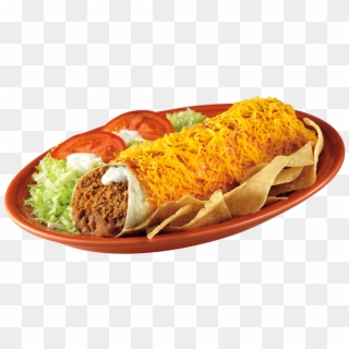 Taco Time Casita Burrito Platter, HD Png Download