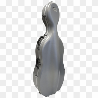 Silver Cello Hard Case With Wheels - Violin, HD Png Download