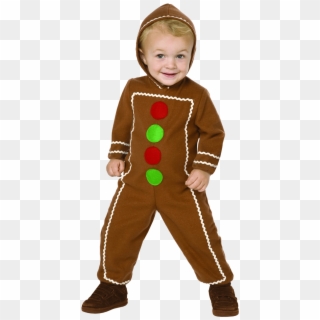 Child Gingerbread Man Costume - Ginger Bread Man Costume, HD Png Download