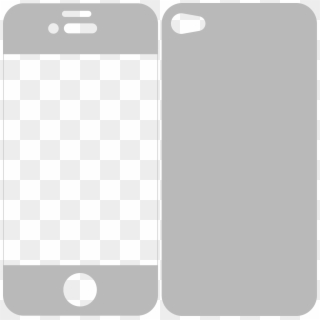 Iphone 5 Skin Template - Iphone 5 Size Vector, HD Png Download