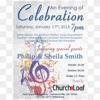 Smith Concert2 - Flyer, HD Png Download