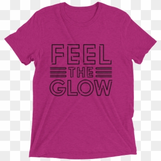 Naomi Feel The Glow Logo Women's Tri Blend T Shirt - Awesome Mom Shirts, HD Png Download