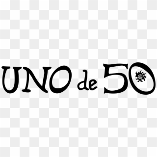 Uno De 50 Logo, Black - Unode50 Logo, HD Png Download