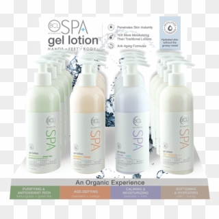 Bcl Spa Gel Lotion Counter Display - Plastic Bottle, HD Png Download