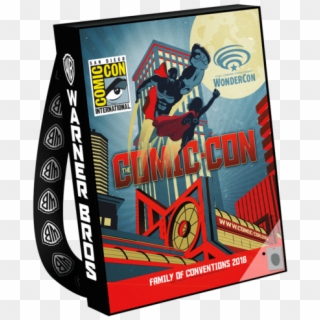 Dc Comics Comic-con - Comic Con Bags 2018, HD Png Download