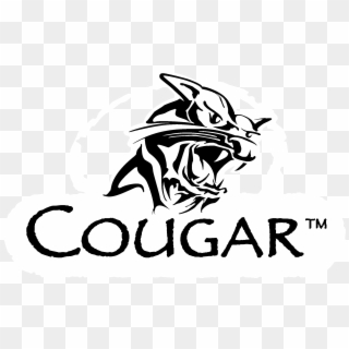 Cougar Logo Black And White - Cougar, HD Png Download