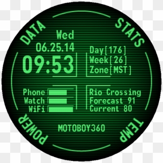 Motoboy360 Watch Face Preview, HD Png Download