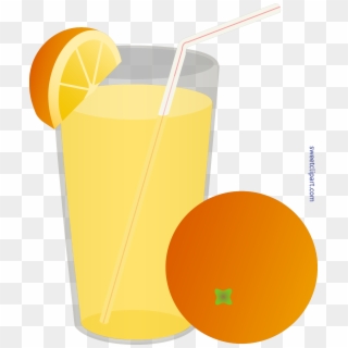 Png Library Stock Clipart Juice - Orange Juice Cartoon Transparent Background, Png Download