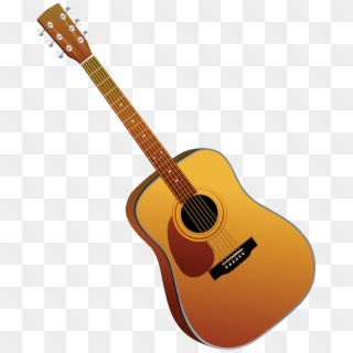 Acoustic Classic Guitar - Gitar .png, Transparent Png