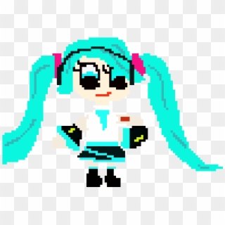 Hatsune Miku - Hatsune Miku Pixel+, HD Png Download