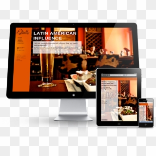 Mobile Friendly Restaurant Example Link - Responsive Design Restaurant, HD Png Download