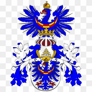 Coa Of Carniola - Coat Of Arms Of Slovenian Blue Eagle, HD Png Download