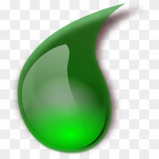 Green Water Drop Png - Sümük Png, Transparent Png