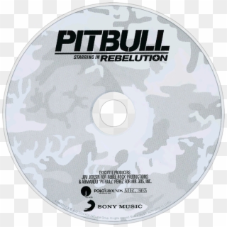 Pitbull Rebelution Cd Disc Image - Pitbull Rebelution, HD Png Download