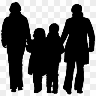People Standing Silhouette Png - People Tiff, Transparent Png