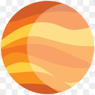 Jupiter, Orange, Planet - Jupiter The Planet Clip Art, HD Png Download