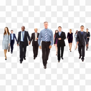 Business People Group Clipart File - People In Suits Png, Transparent Png