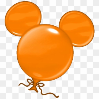 Mickey Mouse Balloon Clipart - Clip Art Mickey Mouse Balloon, HD Png Download