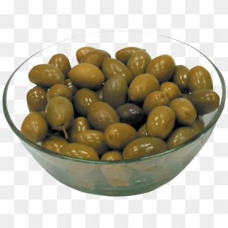 Olive In Bowl Png Image - Bowl Of Olives Clipart, Transparent Png
