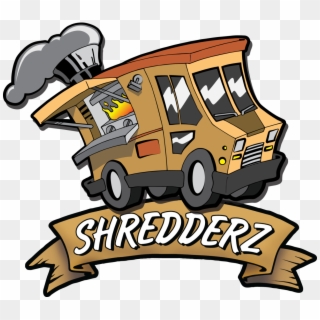 Shredderz Food Truck - Food Truck Logo Png, Transparent Png