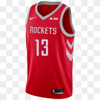 Men's Houston Rockets Nike James Harden Icon Edition - Houston Rockets Jerseys, HD Png Download