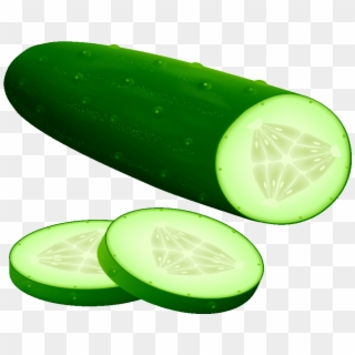 Cucumber Clipart Royalty Free Library Download On - Cucumber Clip Art Free, HD Png Download