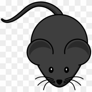 Cartoon Mouse Png - Black Mouse Clip Art, Transparent Png
