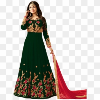 Anarkali Dress - Gagra Choli, HD Png Download