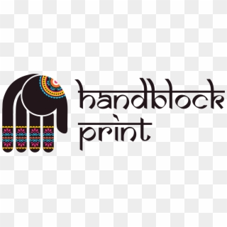 Handblockprint - Com Handblockprint - Com - Hand Block Print Logo, HD Png Download