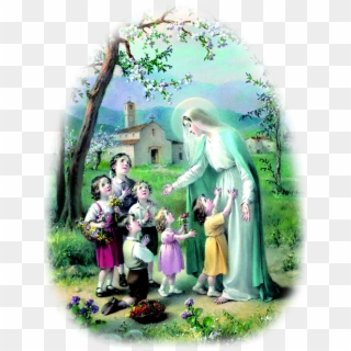 Virgin Mary With Children, HD Png Download