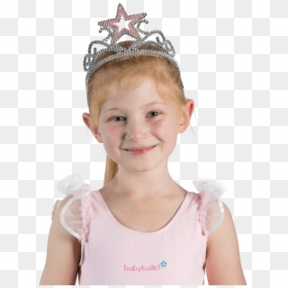 Sparkly Pink Star Tiara Hair Accessory For Little Girls - Girl, HD Png Download