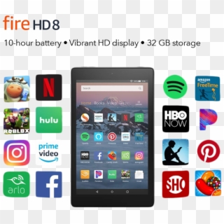 Preparations - Tablet Amazon Fire 8, HD Png Download