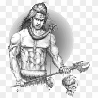 What Are The - Angry Lord Shiva Sketch, HD Png Download