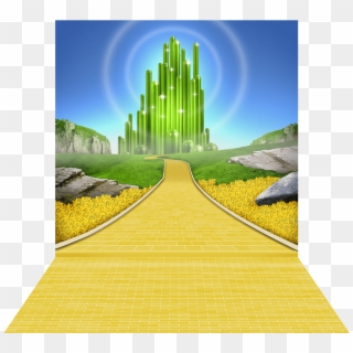 Yellow Brick Road Png - Emerald City, Transparent Png