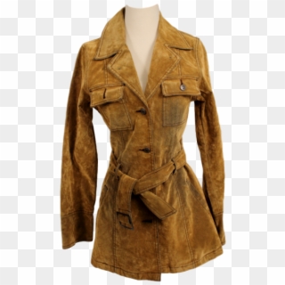 Victorious Suede Jean Pant Suit - Trench Coat, HD Png Download