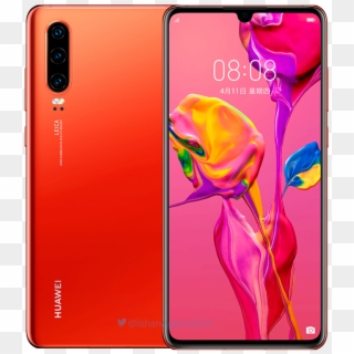 Also, P30 Will Be Available In Amber Sunshine As Well, - Huawei P30 Amber Sunrise, HD Png Download