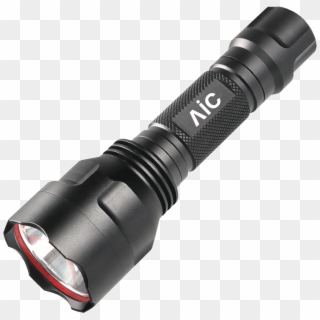 Aic Flashlight Super Bright Long-range 1000 Rechargeable - Flashlight, HD Png Download
