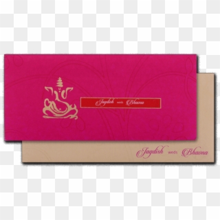 Hindu Wedding Cards - Wallet, HD Png Download