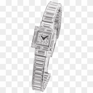 Baguette Diamond Ladies' Watch - Analog Watch, HD Png Download