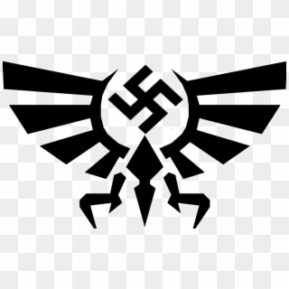 Nazi Swastik Png Clip Free - Zelda Hylian Symbol, Transparent Png