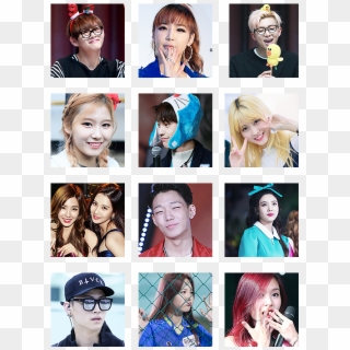 Kpop Kpop Previews For Icon Preview For Icons Candids - Collage, HD Png Download