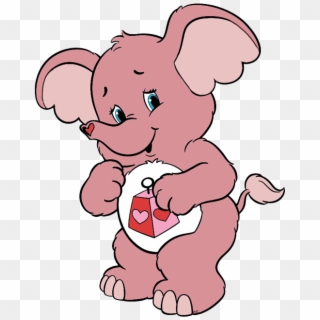 Pink Clipart Care Bear - Lotsa Heart Care Bear, HD Png Download