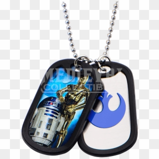 Star Wars Droids Double Dog Tag Necklace - R2-d2, HD Png Download