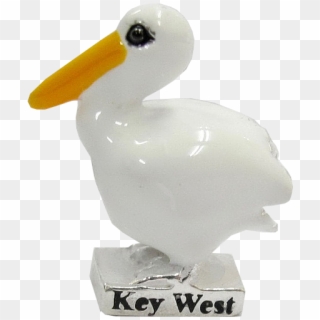 Sterling Silver And Enamel Key West Pelican Bead - Figurine, HD Png Download