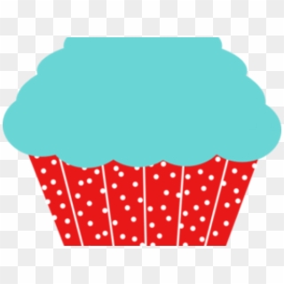 Cupcake Clipart Red - Cupcake Shape Png, Transparent Png