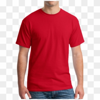 Red T Shirt Gildan, HD Png Download