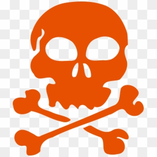 Skull Bones Pirate Flag Danger Png Image - Francois L Olonnais Pirate Flag, Transparent Png
