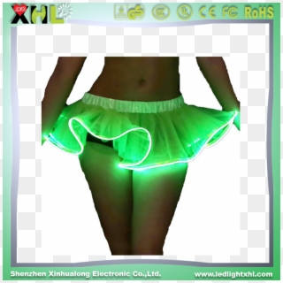 2016 Fashion Luminous Led Sexy Fancy Girls Skirt And - Led Up Skirt, HD Png Download